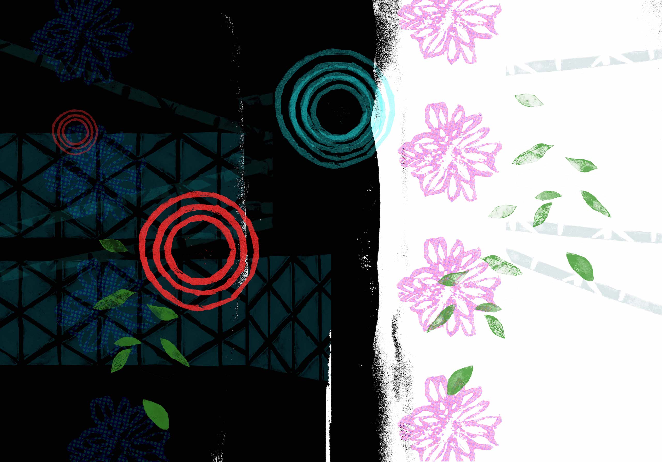 horizontal abstract 13b